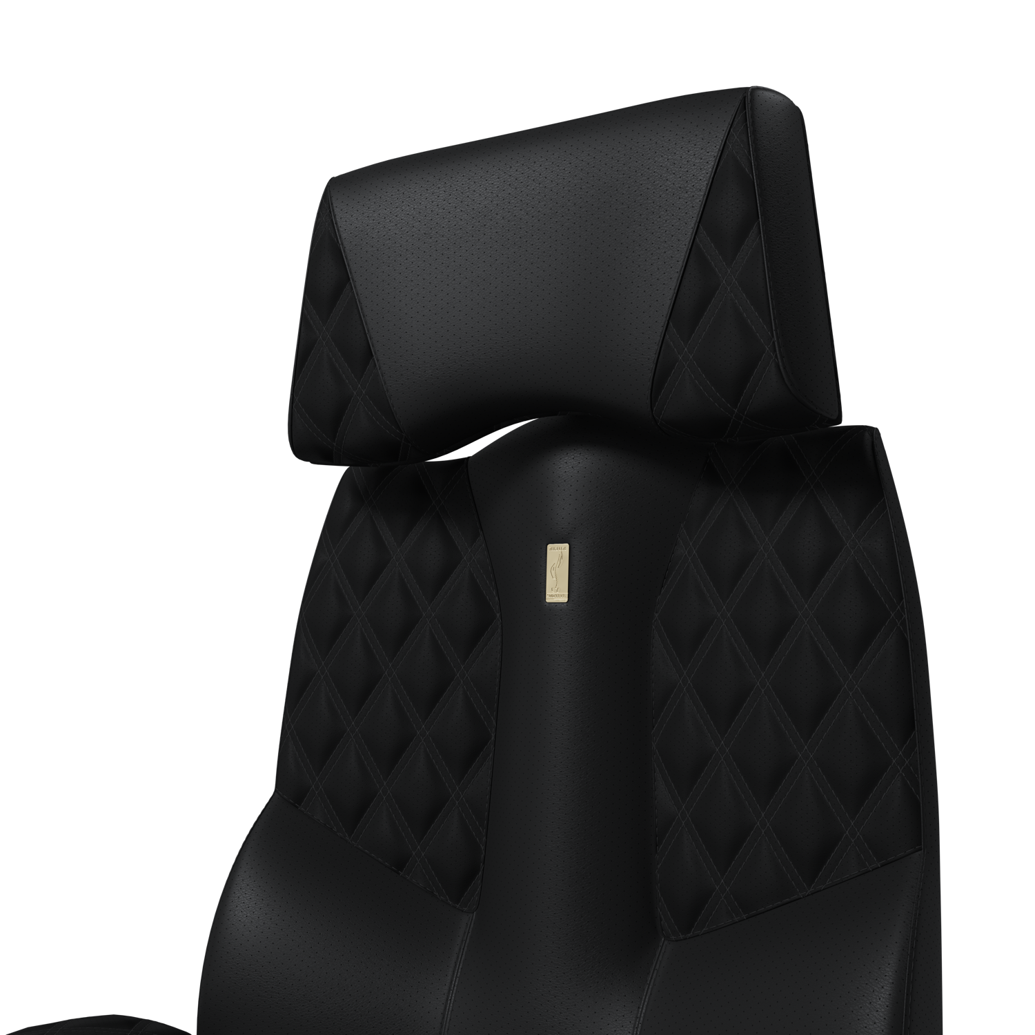 Senatti Business chair, diamond-stitched leather
