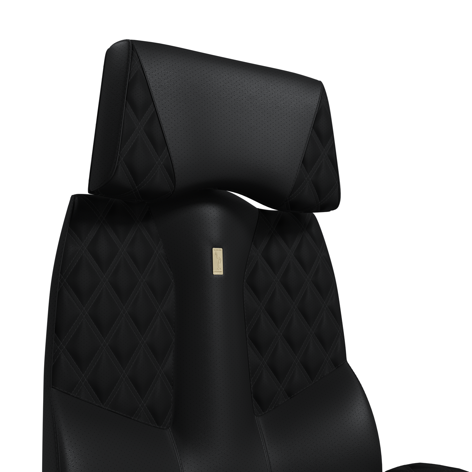 Senatti Business chair, diamond-stitched leather